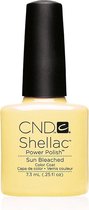 CND shellac color coat - Sun bleached color