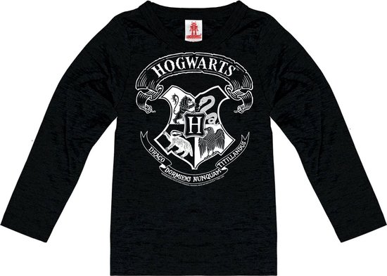 Logoshirt Langarmshirt Harry Potter Hogwarts