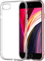 Transparant Dun TPU Hoesje Geschikt voor Apple iPhone SE (2020 / 2022) | Back Cover | Lichtgewicht | Ultra Dun Hoesje | Flexibel | Zacht TPU | Doorzichtig | Strak design