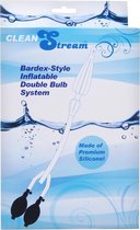 Silicone Anal Catheter With Bulbs - Intimate Douche
