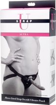 Sutra Fleece Lined Strap-On With Bullet Pocket - Strap On Dildos