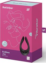 Endless Joy Multi Vibrator - Black - Cock Rings - G-Spot Vibrators - Design Vibrators - Clitoral Stimulators