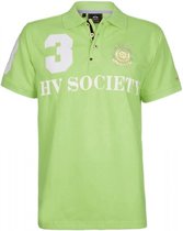 HV Society Korte mouw Polo shirt - 0403390003-Favo Linde (Maat: XL)