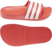 Adidas Adilette Aqua jongens slippers rood