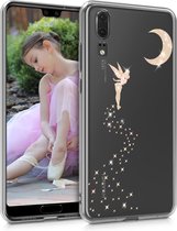 kwmobile telefoonhoesje voor Huawei P20 - Hoesje voor smartphone - Glitterfee design