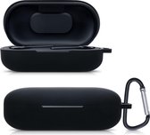 kwmobile Hoes voor Razer Hammerhead True Wireless - Siliconen cover voor oordopjes in zwart