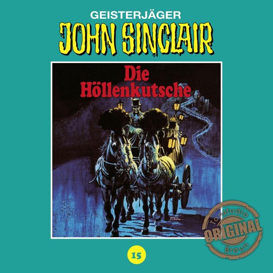 John Sinclair, Tonstudio Braun, Folge 15: Die Höllenkutsche ... - cover