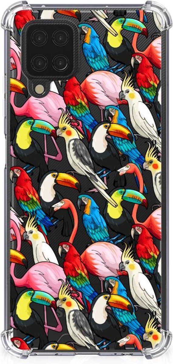 Samsung Galaxy A12 Case Anti-shock Birds