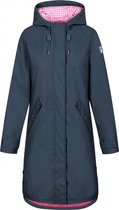 Donkerblauwe dames regenjas Women Jacket PU van Derbe XS