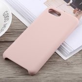 Ultradunne vloeibare siliconen valbestendige beschermhoes voor Huawei Honor 10 (roze)