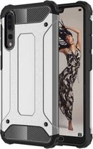Voor Huawei P20 Pro Full-body robuuste TPU + pc combinatie achterkant beschermhoes (zilver)
