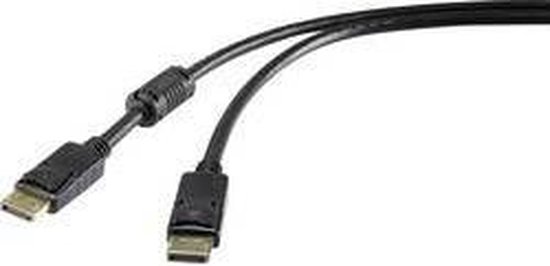 Câble DisplayPort Renkforce RF-4212204 3 m Zwart