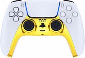 CS DualSense Draadloze Controller PS5 - Goud Chrome Cover Custom