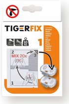 Tiger TigerFix type 1 - Tiger accessoires monteren zónder boren