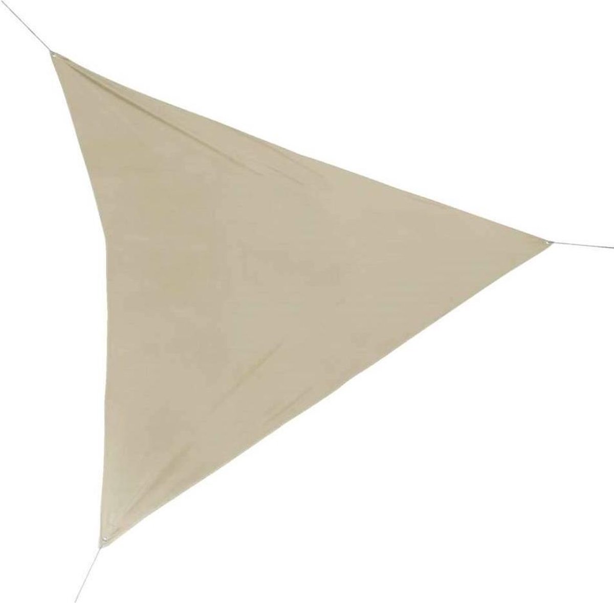 Schaduwdoek -Driehoek - zandkleur
