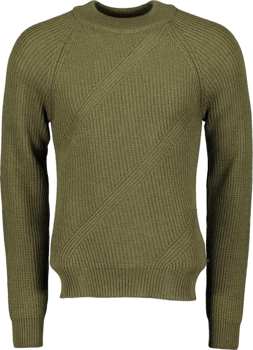 Matinique Pullover - Slim Fit - Groen - S