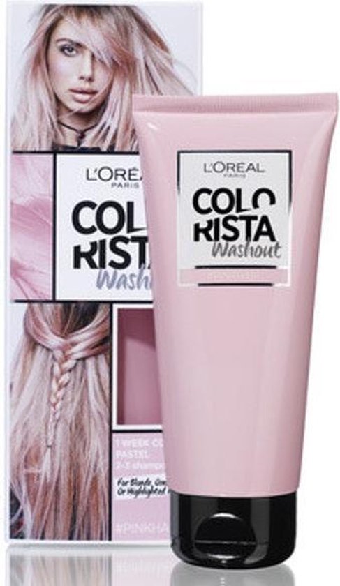 L'Oréal Paris Colorista Washout Haarverf - Pink - 1 tot 2 Weken Kleuring