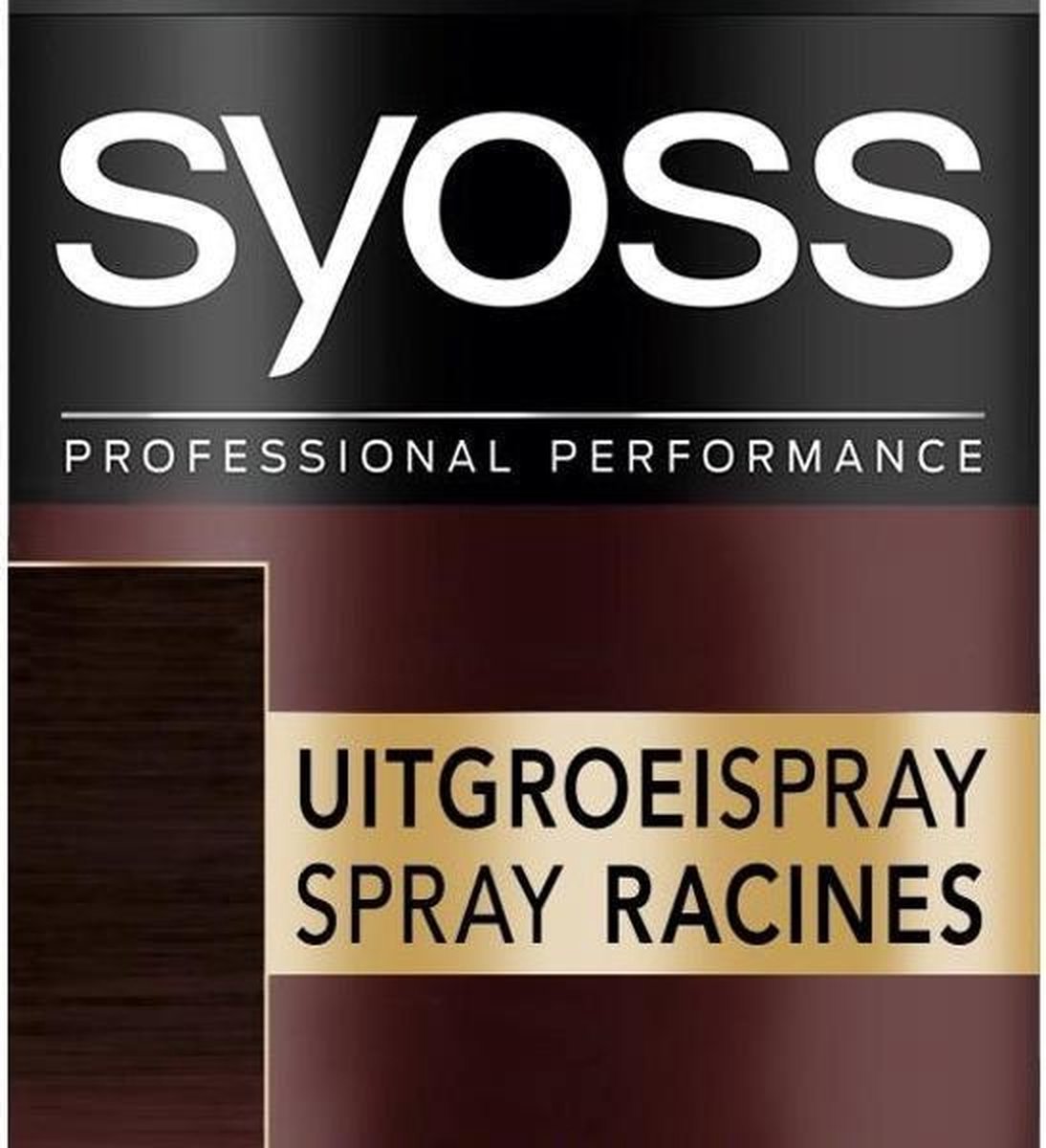 Syoss Uitgroeispray Donker Mahonie