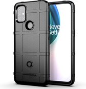 Hoesje voor OnePlus Nord N10 - Beschermende hoes - Back Cover - TPU Case - Zwart