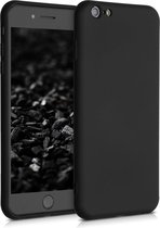 kwmobile telefoonhoesje voor Apple iPhone 6 Plus / 6S Plus - Hoesje voor smartphone - Back cover in mat zwart