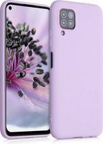 kwmobile telefoonhoesje geschikt voor Huawei P40 Lite - Hoesje voor smartphone - Back cover in mauve