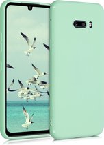 kwmobile telefoonhoesje voor LG G8X ThinQ - Hoesje voor smartphone - Back cover in pastelgroen