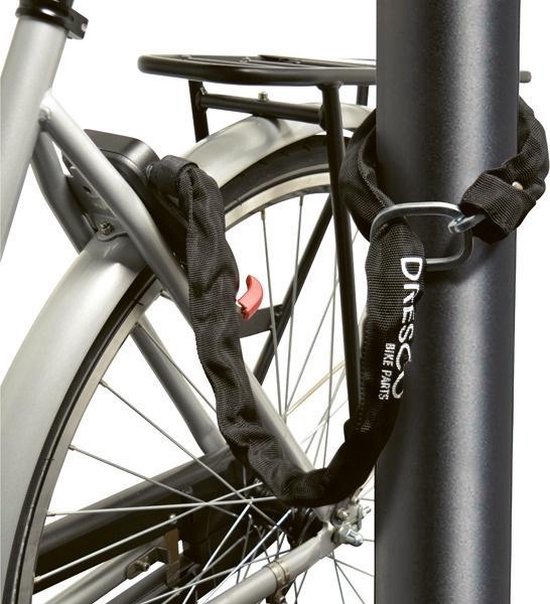 Duo Deal fietsslot 150cm - Ringslot met ketting - Fietsslot met ketting