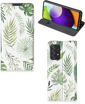 Smartphone Hoesje Geschikt voor Samsung Galaxy A52/A52s 5G Wallet Book Case Bladeren