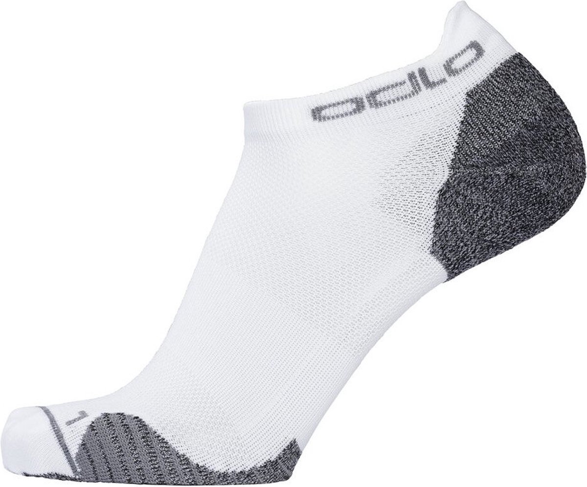 Odlo Socks Low Ceramicool Low Unisex Sportsokken - White - Maat 45-47