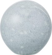 J-Line Presse Papier Storm Glas Lichtgrijs Small