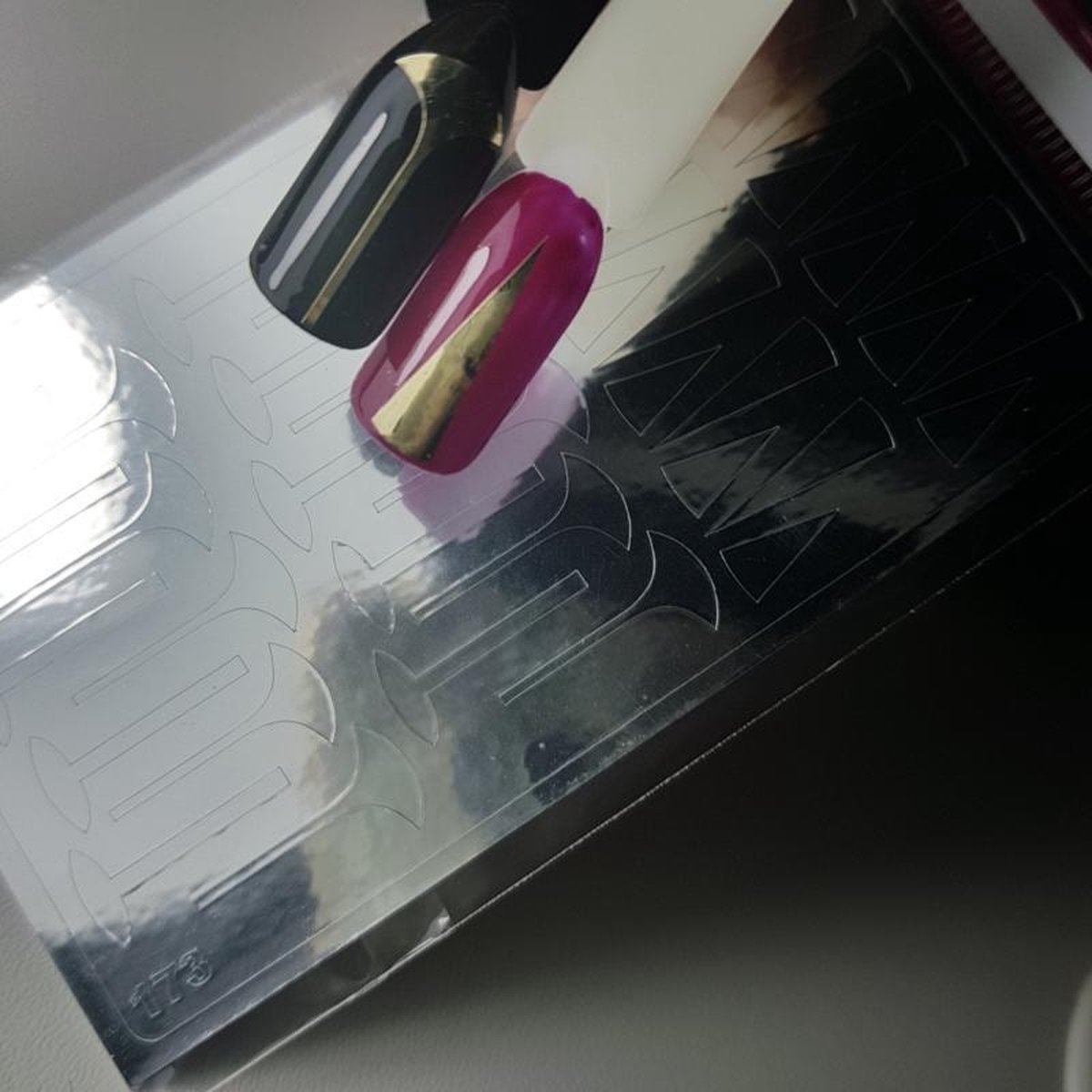 Goedkoopste Korneliya StickOn nr 173 Zilver Triangel / Lunula