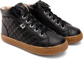 OLD SOLES - kinderschoen - sneaker - plush - zwart - Maat 28