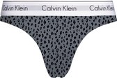 Calvin Klein string cheetah grijs - JN7