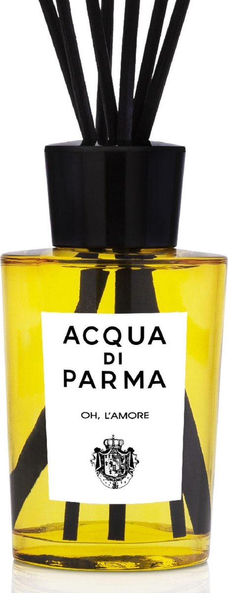 Goedkoopste Acqua di Parma Oh l'Amore geurverspreider Tank Zwart, Transparant, Geel