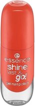 Essence Shine Last & Go! nagellak 8 ml Oranje