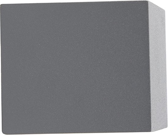 QAZQA Baleno I - Applique - 1 lampe - 65 mm - anthracite