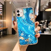 IMD aquarel weergavepatroon schokbestendig TPU beschermhoes voor iPhone 11 Pro (B5)