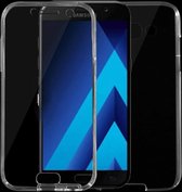 Voor Galaxy A5 (2017) / A520 0,75 mm dubbelzijdig ultradunne transparante TPU beschermhoes (transparant)