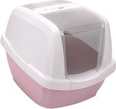 Imac kattenbak maddy roze - 62x49,5x47,5 cm - 1 stuks