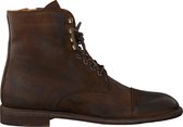 Mazzeltov 3706 Veterboots - Laarzen Met Veters - Heren - Bruin - Maat 43