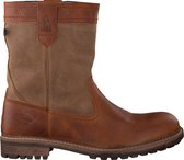 Gaastra Heren Enkelboots Cabin High Fur - Cognac - Maat 47