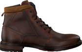 Omoda 850066 Veterboots - Laarzen Met Veters - Heren - Cognac - Maat 44