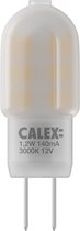 CALEX - LED Lamp - Burner - G4 Fitting - 1W - Dimbaar - Warm Wit 3000K - Wit