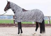 Harry's Horse Flysheet maille, découpe cou et selle, gris zèbre 215cm