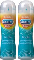 Durex Glijmiddel Play Pleasure Gel Tingle – 50ml x2