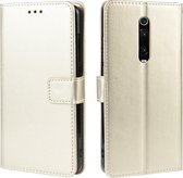 Retro Crazy Horse Texture Horizontale Flip Leather Case voor Xiaomi Redmi K20 / K20 Pro, met houder & kaartsleuven & fotolijst (goud)