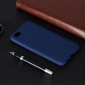 Voor OPPO A1K Candy Color TPU Case (blauw)
