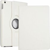 Apple iPad 9 10.2 (2021) Hoes - Mobigear - 360 Rotating Serie - Kunstlederen Bookcase - Wit - Hoes Geschikt Voor Apple iPad 9 10.2 (2021)