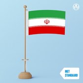 Tafelvlag Iran 10x15cm | met standaard