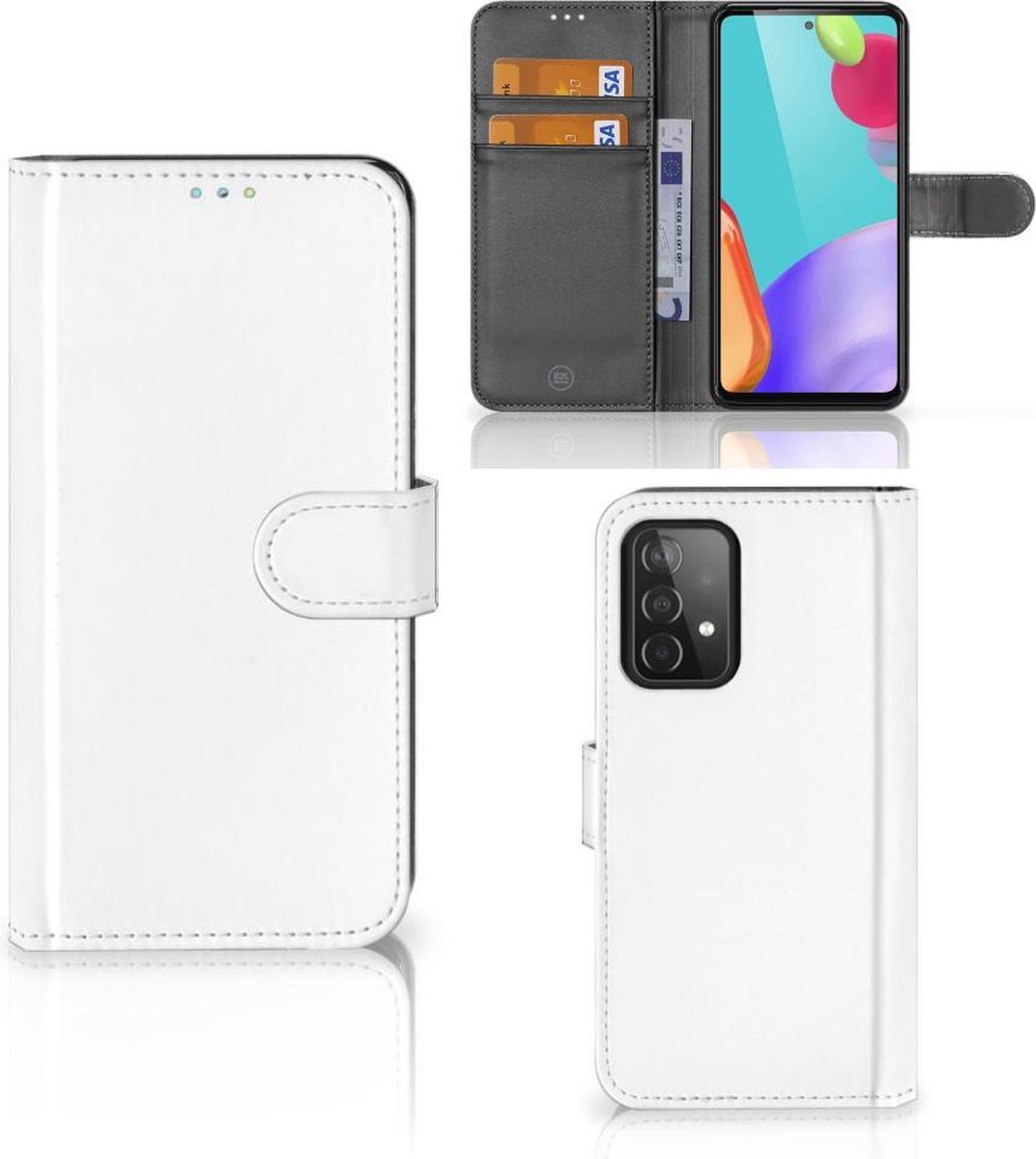 Hoesje Samsung Galaxy A52 Painting Grey